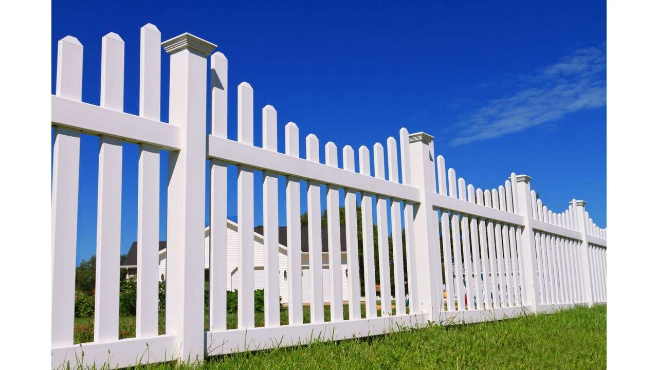 New fence installation on a Mattawan property