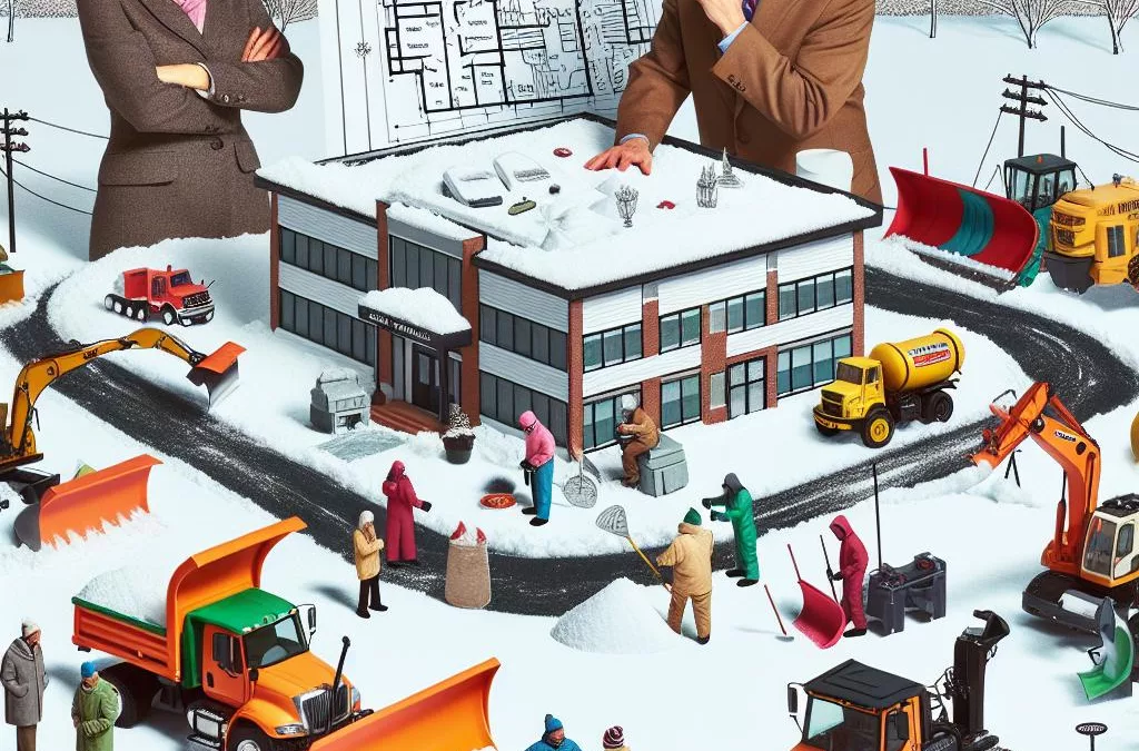 How to Prepare Your Commercial Property for Winter with Efficient Snow Plowing