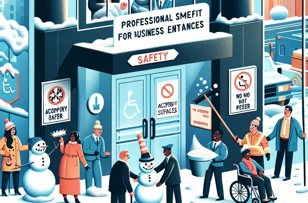 Top Benefits of Professional Snow Removal for Business Entrances: Ensuring Safety and Accessibility