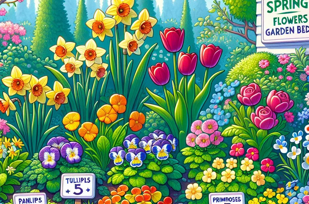 Top 5 Spring Flowers to Enhance Your Kalamazoo Garden Beds