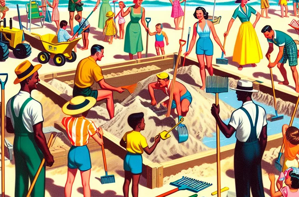 Creating a Low-Maintenance Sandy Beach Area for Your Shoreline