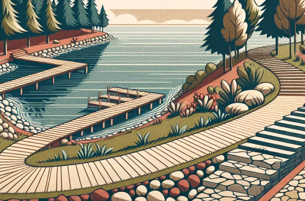 Hardscaping Ideas for Functional and Beautiful Lake Access