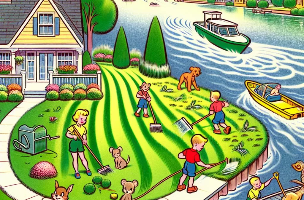 Top Tips for Maintaining Your Waterfront Lawn All Year Round